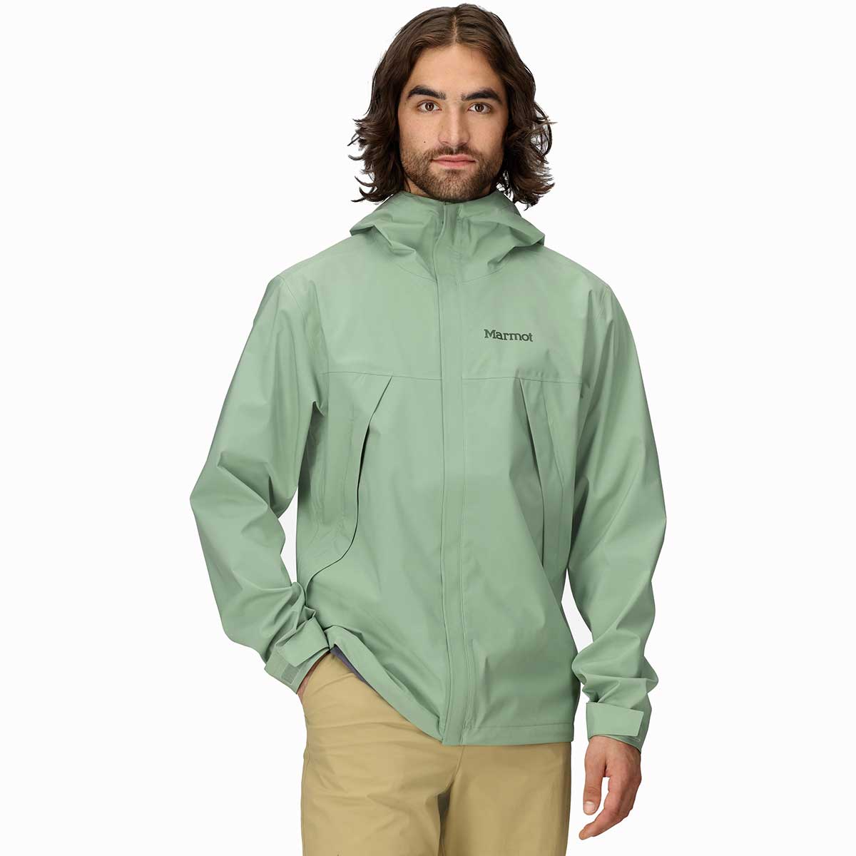 PreCip Eco Pro Jacket Men's in Agate Green